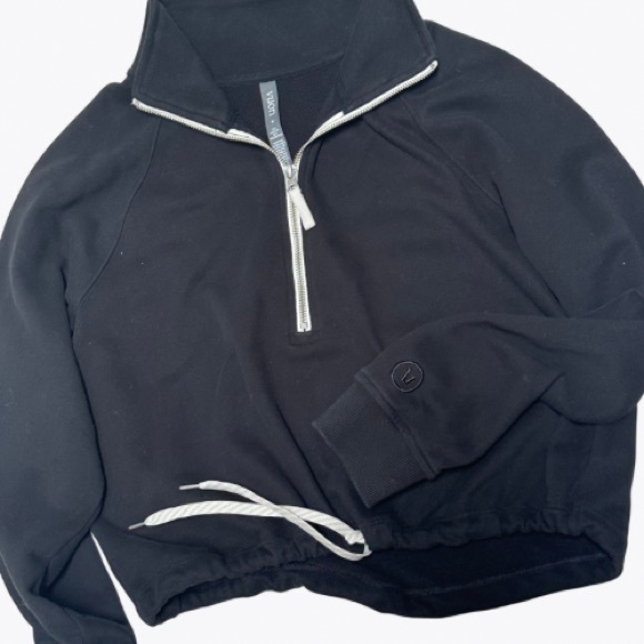 Vuori Sedona Half Zip Medium Black - Picture 4 of 6